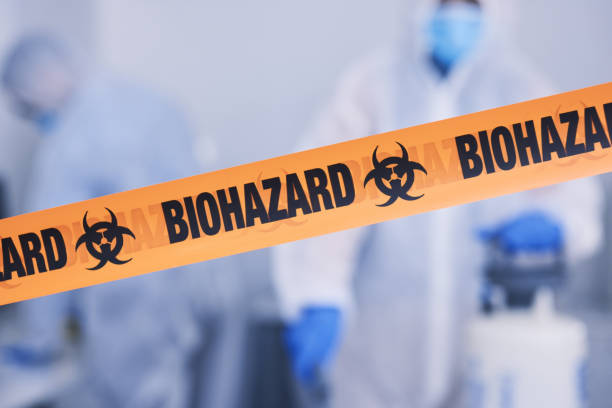 Professional Infectious Disease Decontamination technician working in Williamsburg, PA